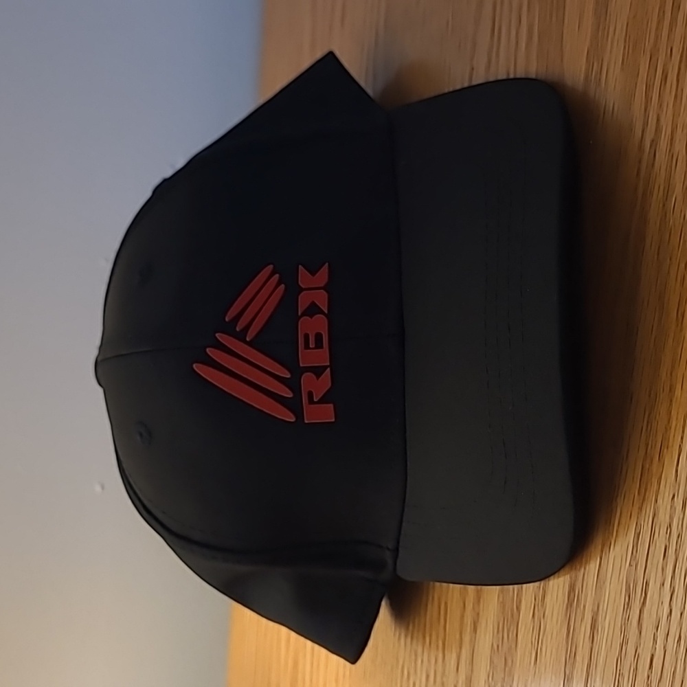 NWT! RBX black hat with red logo